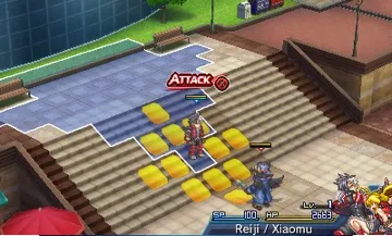 Project X Zone 2 (Europe) (En,Fr,De,Es,It) screen shot game playing